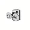 stainless steel double Shower Door Pulley
