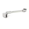 shower support bar wall to glass chrome finish