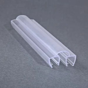 shower seal strip connect glass to glass
