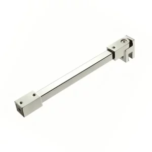 glass stabilizer bar wall to glass suqare profie