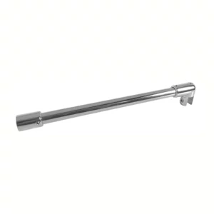 Glass Support Bar round pipe wall to glass for 8/10mm glass