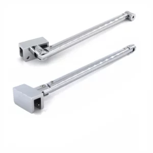 wall to glass shower bar door hardware