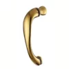 zinc ally shower glass doors handle gold finish