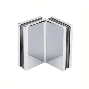90 degree glass to glass shelf brackets conceal screws