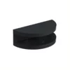 Rounded Wall Mount Shelf Clamp matte black