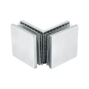 Stainless Steel 90 degree glass to glass square clamp