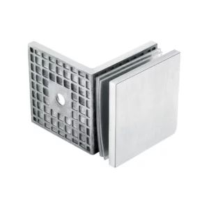 shower glass clamp glass to wall stainless steel