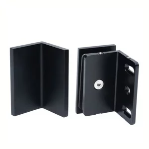 wall mount shower glass brackets conceal screw