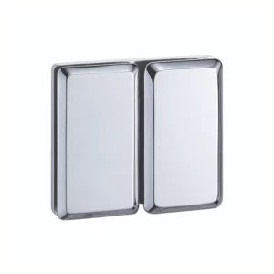 180° glass-to-glass Beveled Flange Bracket