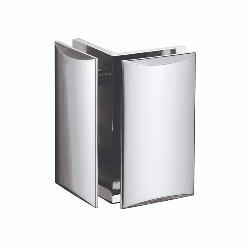 thumbnail interactive-video image 1 of Hidollar Horizontal Shower Screen Holder Clamp Bracket – Fits Glass & Pole, 82cm 1 of 4