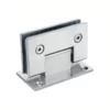 Stainless Steel hinges for glass door 90 degree full back