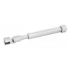 SUP62 polished chrome stainless steel adjustable ceiling support bar for shower glass