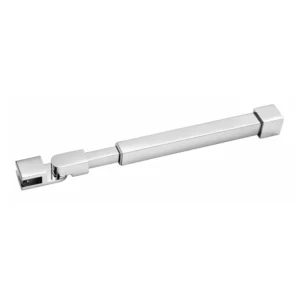 SUP62 polished chrome stainless steel adjustable ceiling support bar for shower glass